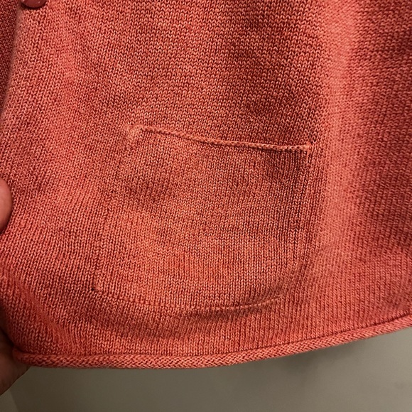 Adorable LL Bean Linen/Cotton Cardigan - Picture 3 of 3